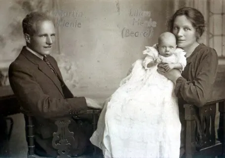 Scanned family document