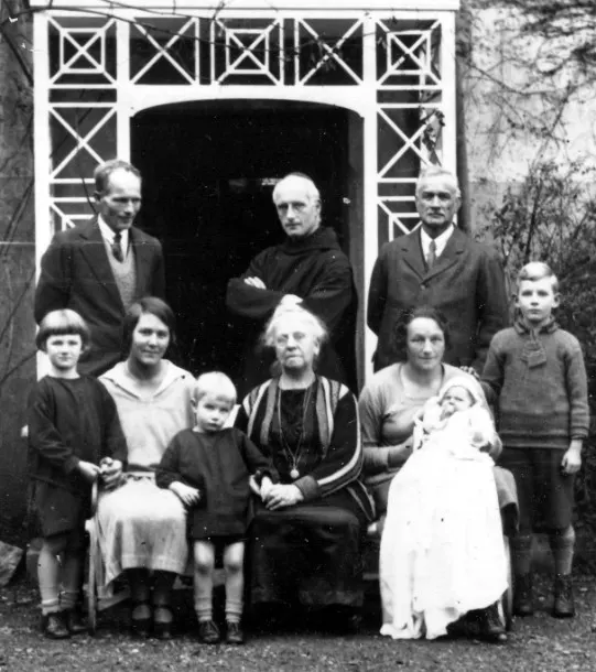 Scanned family document